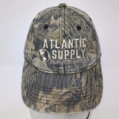Atlantic Supply Strapback Hat Multicolor One Size Camo Hunting Outdoor