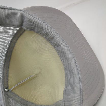 Winner South Dakota Trucker Hat Gray One Size Mesh Back Foam Front Snapback