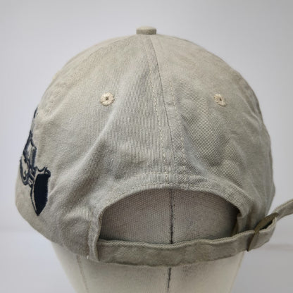 Caterpillar CAT G-Series Bulldozer Hat Beige One Size Baseball Cap Slideback
