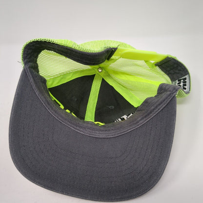 AVIG Snapback Mesh Back Trucker Hat Multi One Size Adjustable NV Caps