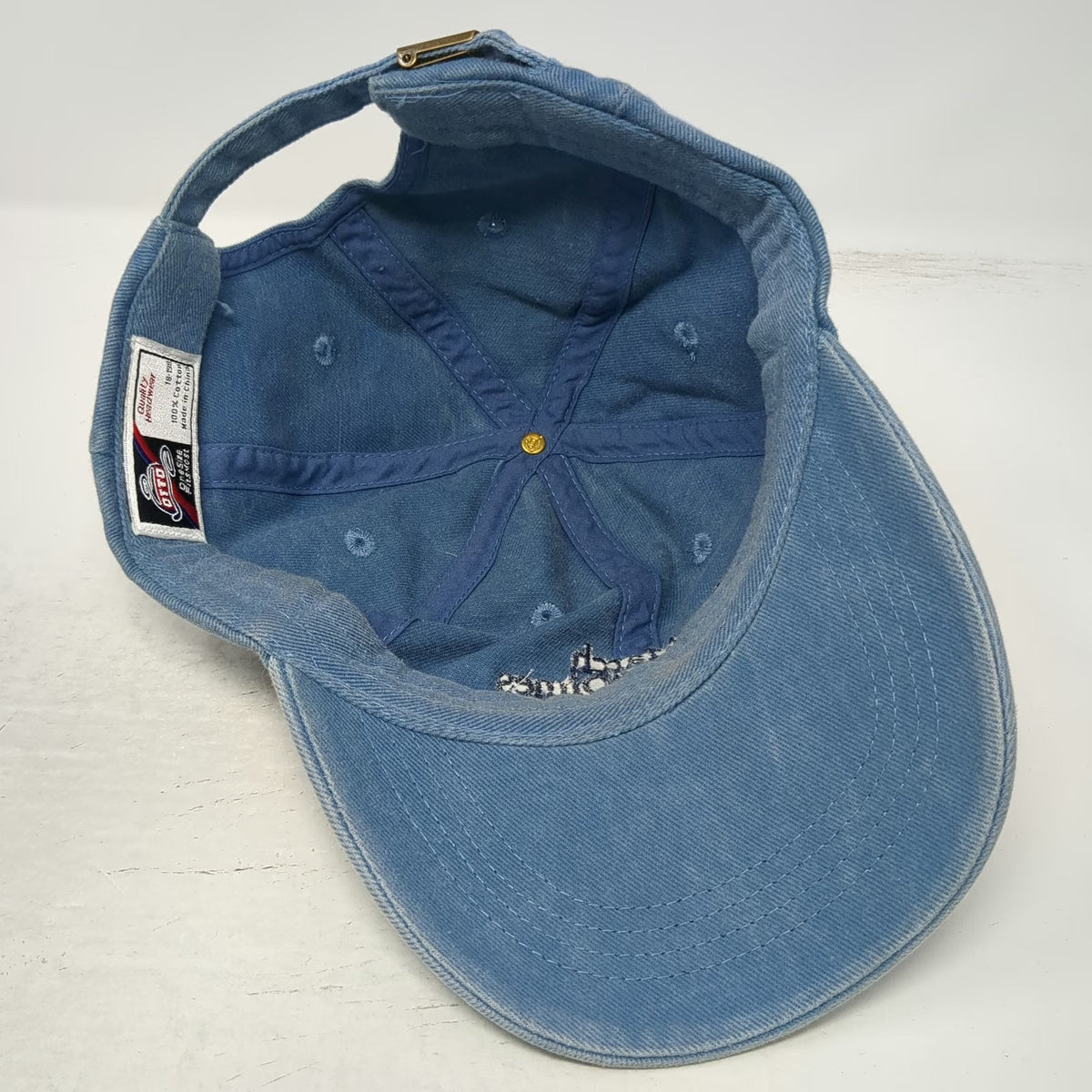 OTTO Baseball Cap Blue One Size Slideback Embroidered March of Dimes Logo Hat