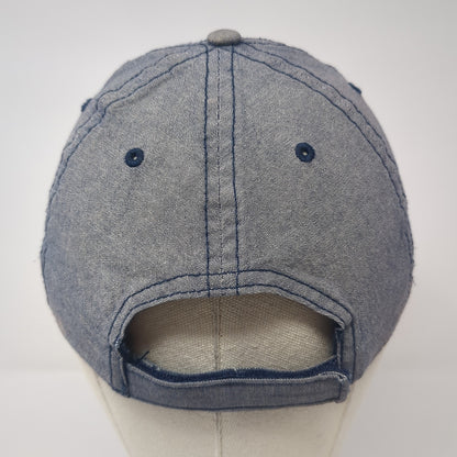 Ron Jon Surf Shop Strapback Baseball Cap Blue One Size Adjustable Embroidered