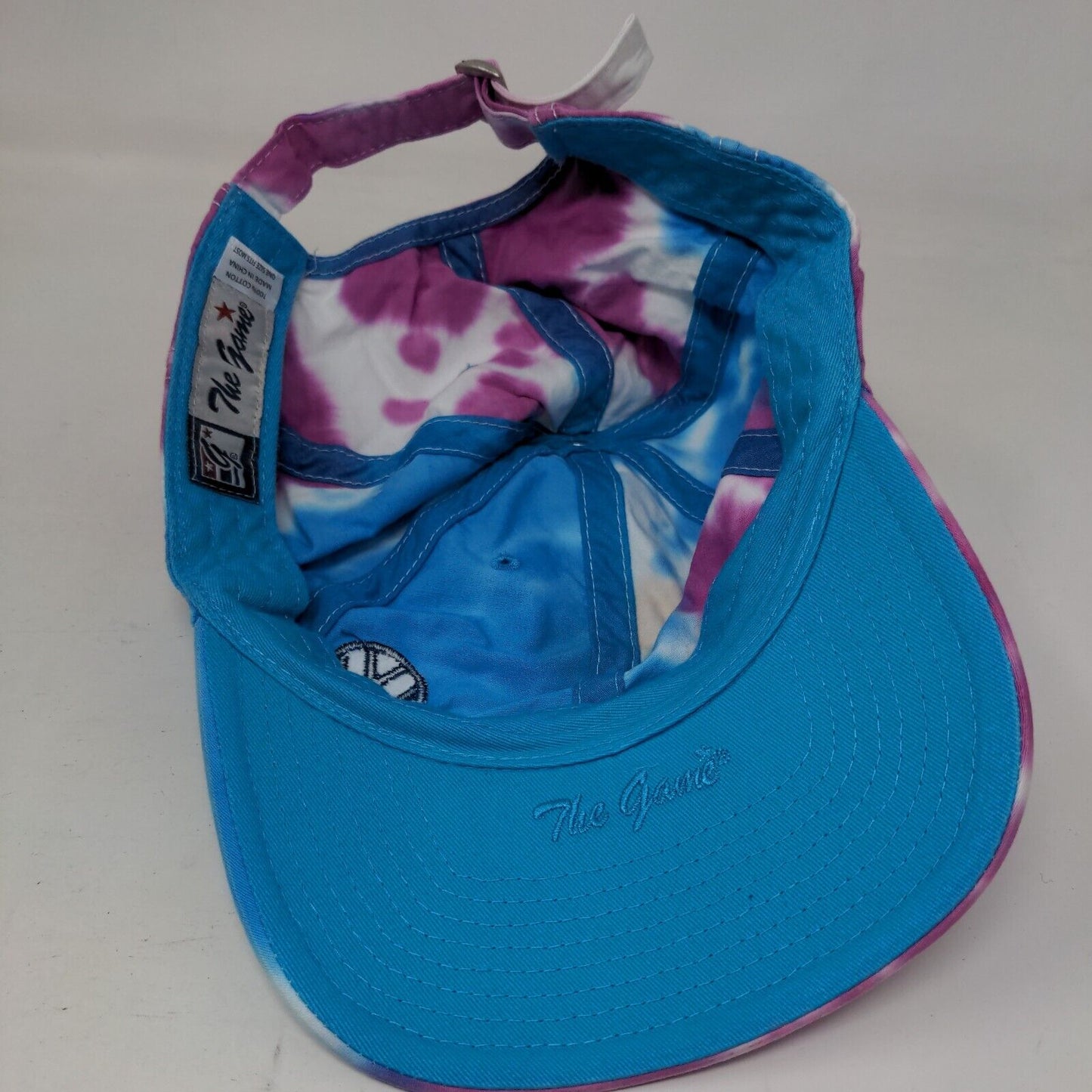 Volkswagen Slideback Hat Multicolor OSFM Adjustable Embroidered Tie Dye The Game