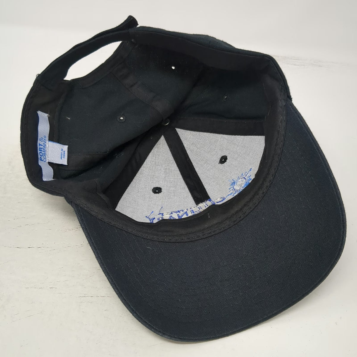 Port & Company Baseball Cap Black OS Northwest Culinary Institute Strapback Hat