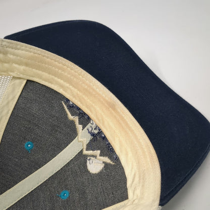 Richardson Trucker Hat Blue L Mesh Snapback The Switchback Mountain Sun Logo