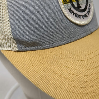 Richardson Trucker Hat Gray Yellow Payette Brewing Co Adventure Ready Snapback L