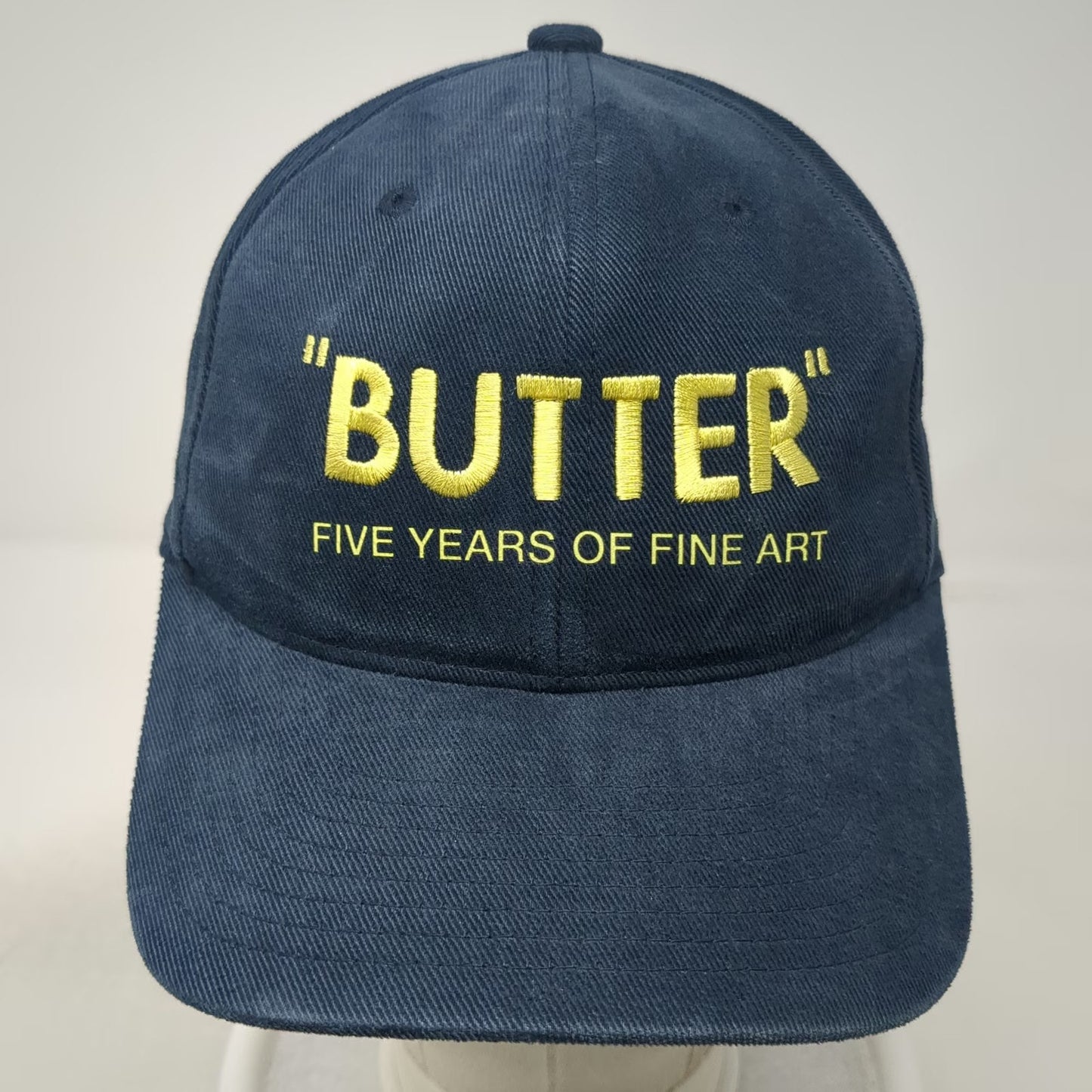 Yupoong Baseball Cap Blue One Size Butter Five Years Of Fine Art Cotton Hat