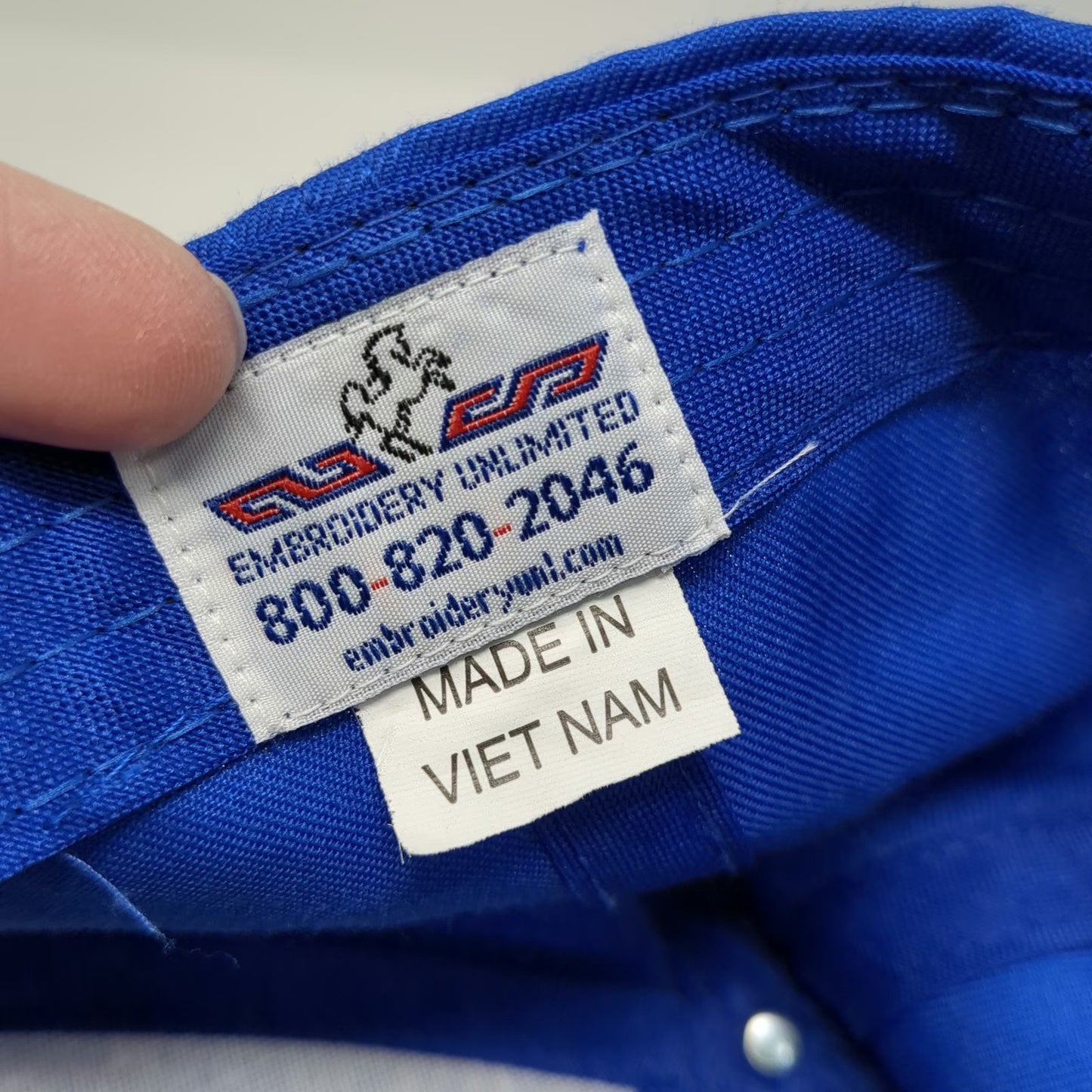 Embroidery Unlimited Baseball Cap Blue One Size 2011 Hambletonian Horse Race Hat