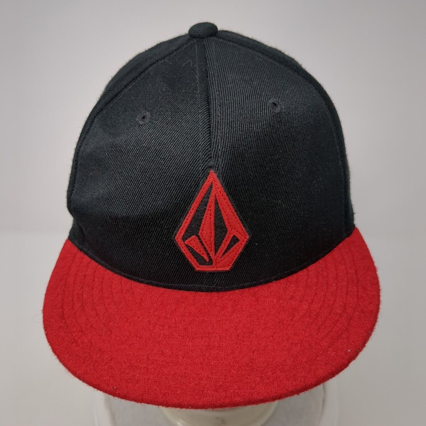 Volcom Youth Fitted Hat Multicolor One Size Flexfit Embroidered Vented Holes