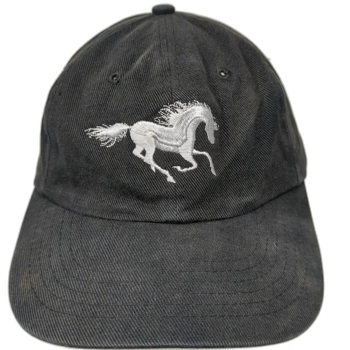 Baseball Cap Black One Size Fits Most Horse Zimecterin Embroidered Hat
