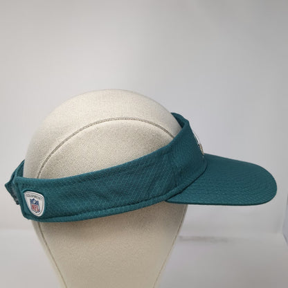 Philadelphia Eagles NFL New Era Visor Green One Size Hat Embroidered Adjustable