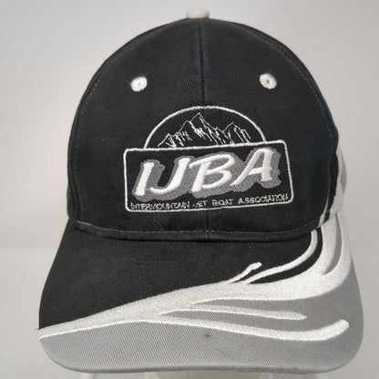 Otto Baseball Cap Black One Size IJBA Intermountain Jet Boat Association Hat