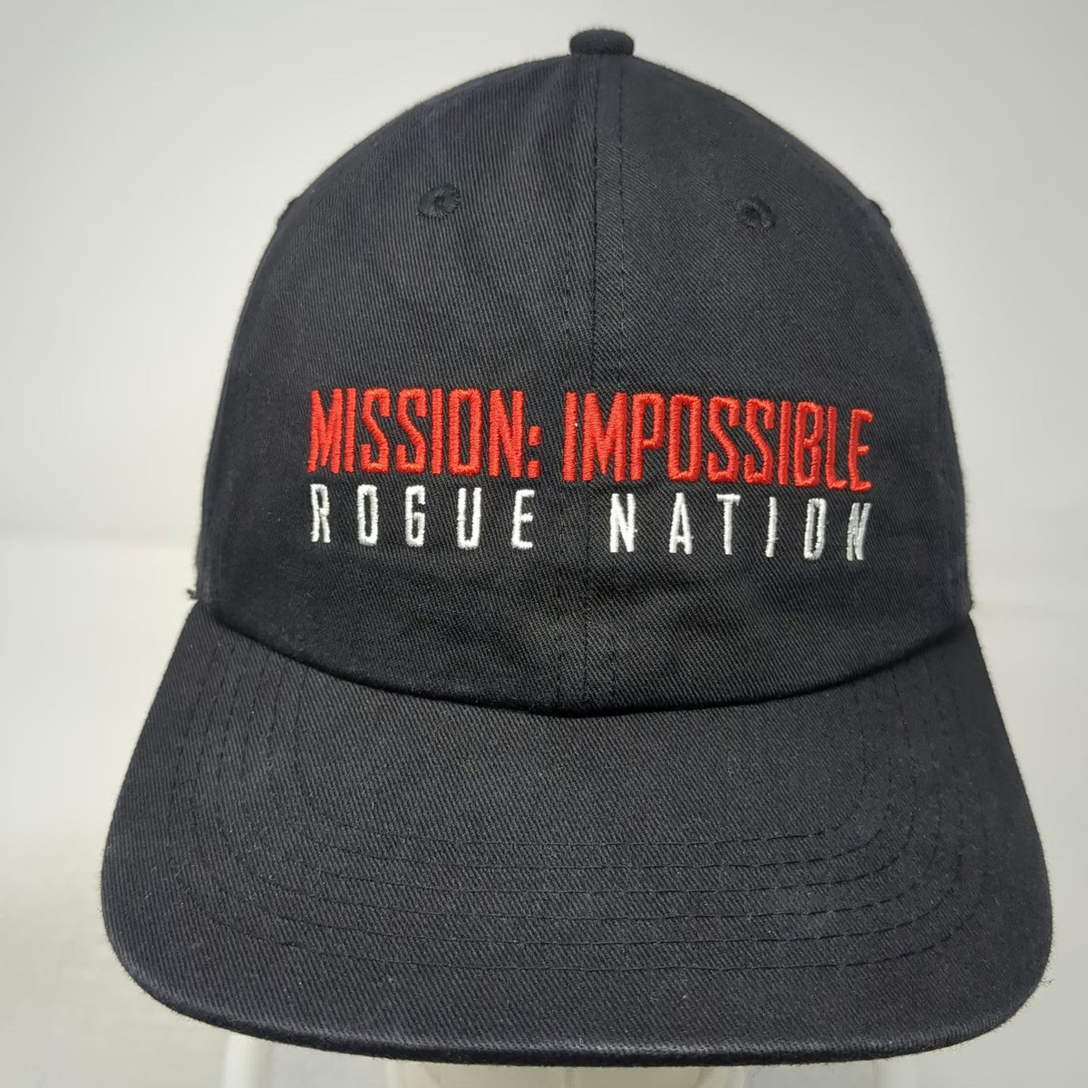 Baseball Cap Black One Size Mission Impossible Rogue Nation Movie Promo Hat