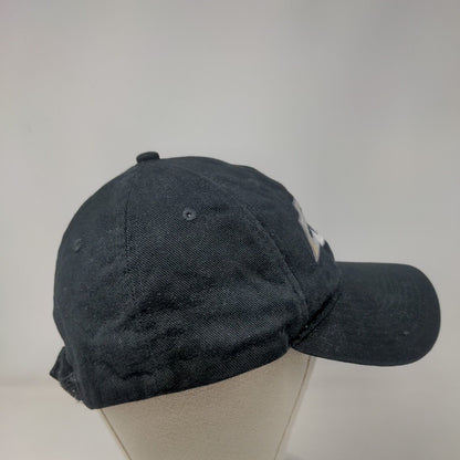 Chevrolet Strapback Hat Black One Size Adjustable Embroidered 6 Panel