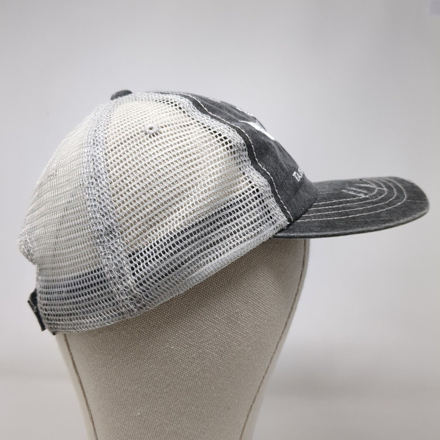 Tactical Gear Evolved Strapback Trucker Hat Gray OSFA Mesh Back