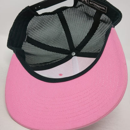 Richardson 112 Trucker Hat Pink Black Kenworth Sales Truck One Size Snapback