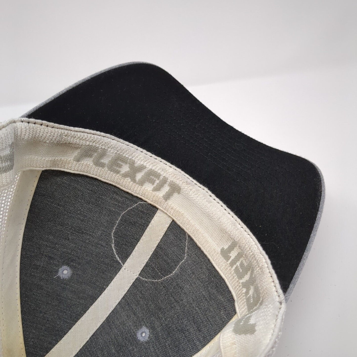 Diesel Nation Established 2013 Fitted Trucker Hat Gray OS Flexfit Mesh Yupoong