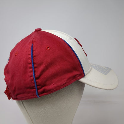 New Era Philadelphia Phillies MLB Baseball Cap White Red One Size Strapback Hat