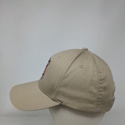 Williston Shooters Club Strapback Hat Tan One Size Adjustable Embroidered BIG X