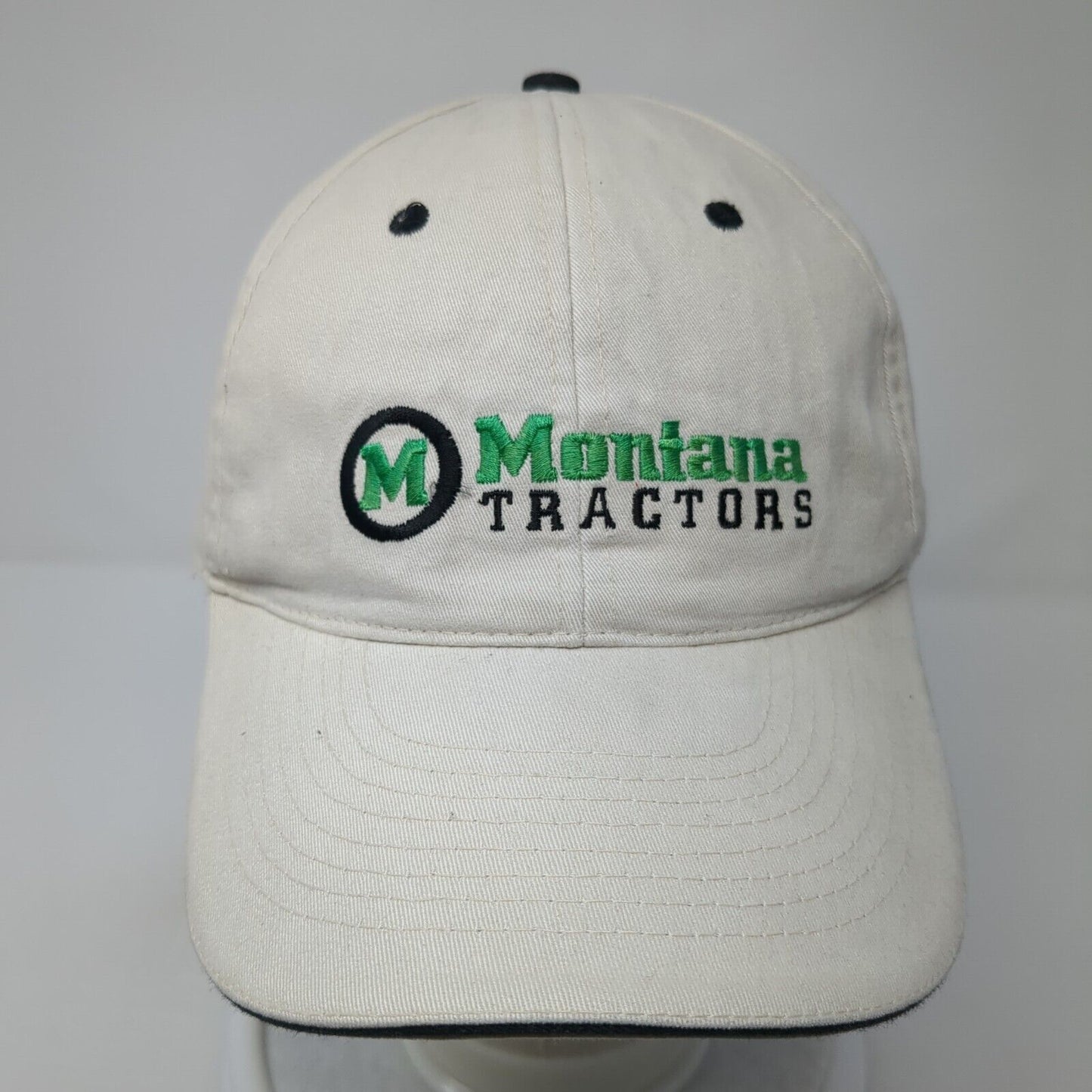 Montana Tractors Leader In Quality Strapback Hat Tan One Size Adjustable 6 Panel