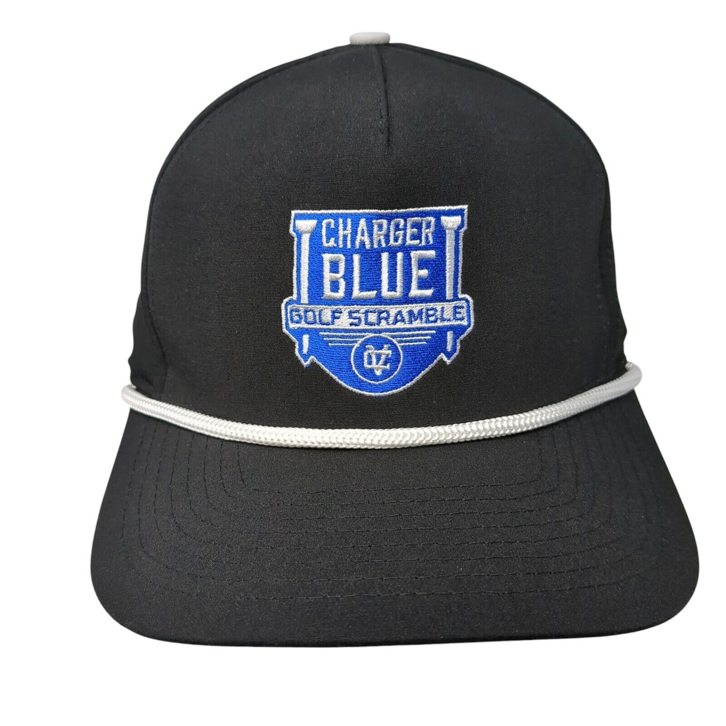 Charger Blue Golf Scramble Snapback Rope Hat Black OSFA Pins & Aces