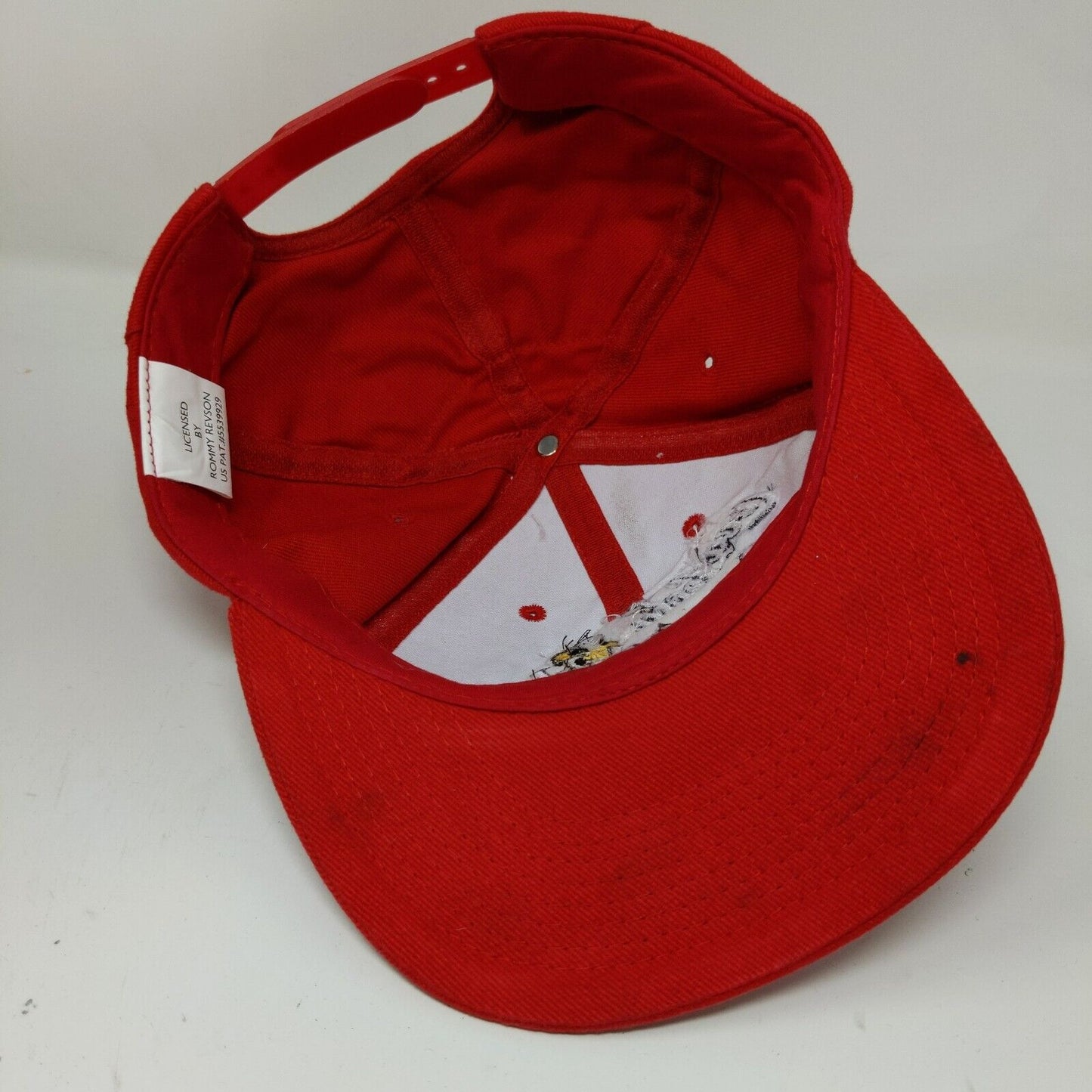 Logo 7 Men's Snapback Hat Red Embroidered Coca Cola Incredible Summer Vintage