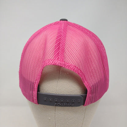 ITC Services Snapback Trucker Hat Multi OSFA Mesh Back Colorblock
