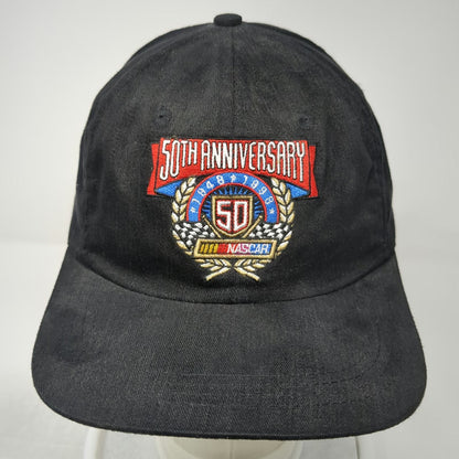 CURK Snapback Black Hat OSFM NASCAR 50th Anniversary NAPA Echlin Cotton Racing