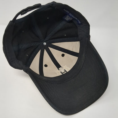 Husqvarna Strapback Hat Black One Size Adjustable Embroidered Port Authority