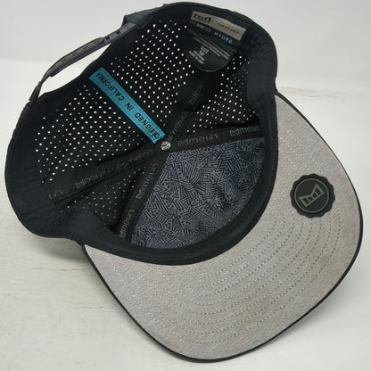 Melin Trucker Hat Black Gray L Camo Mesh Snapback 5 Panel Odyssey Hydro Hat