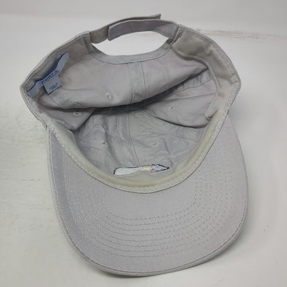 Port & Company Baseball Cap Gray One Size Bear Mountain Sun Star Strapback Hat