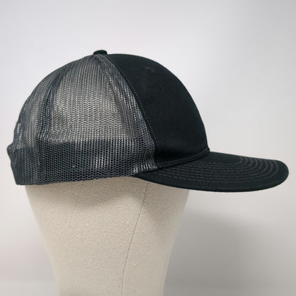 Port Authority Trucker Hat Black One Size PortaPros Embroidered Patch Snapback