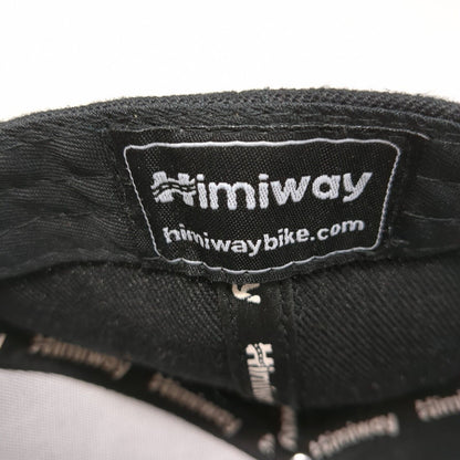 Himiway Snapback Hat Black One Size Solid Embroidered Adjustable