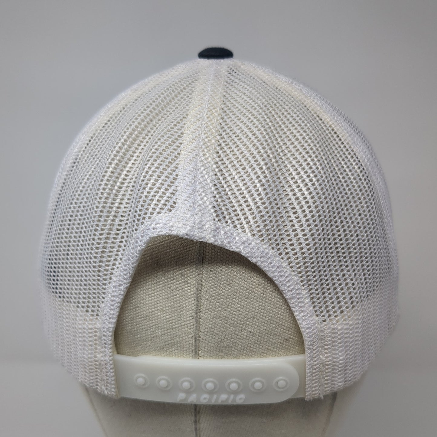 Wrestling Snapback Trucker Hat Blue OS Adjustable Mesh Back Pacific Headwear