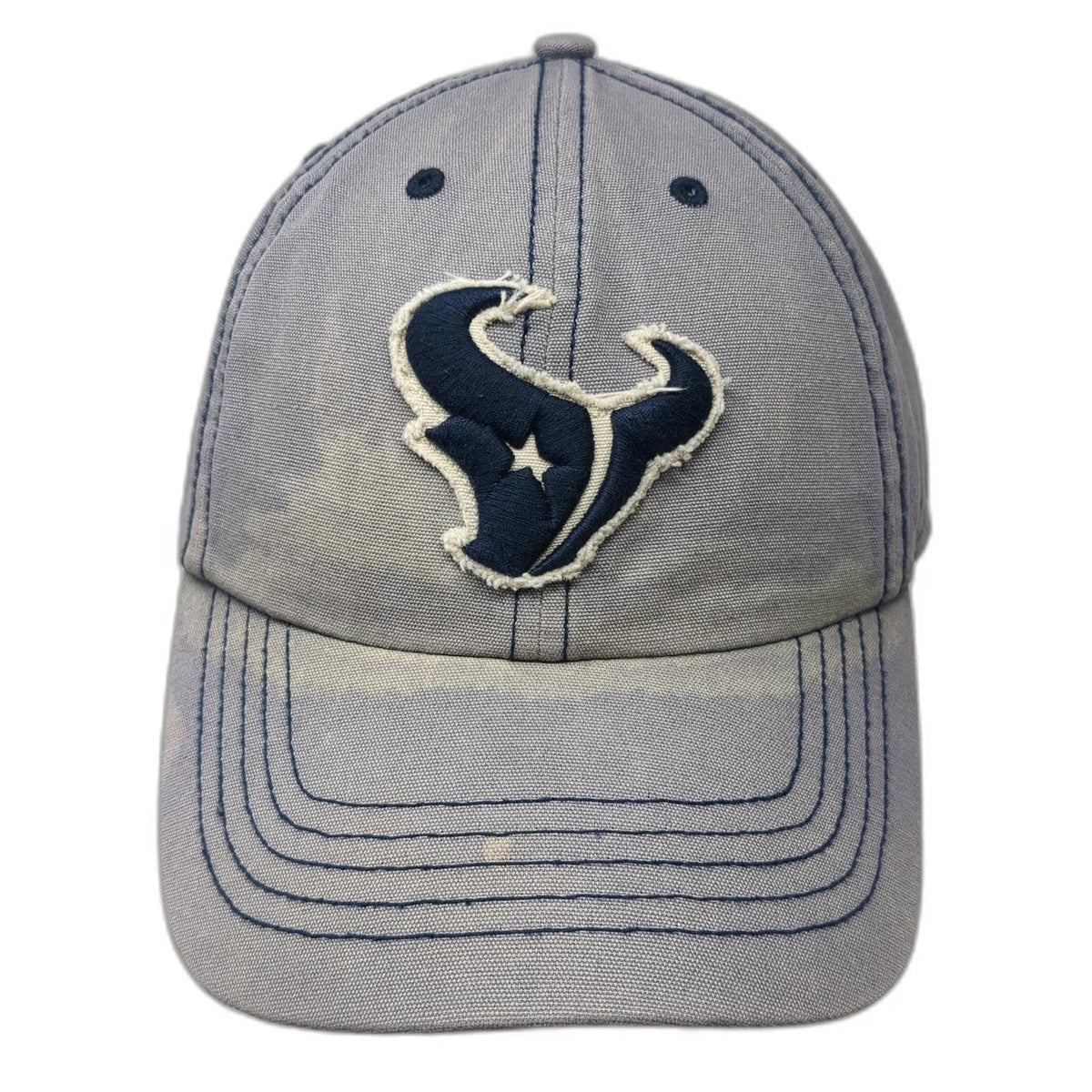 '47 Houston Texans NFL Gray One Size Cap Distressed Logo Patch Slideback Hat