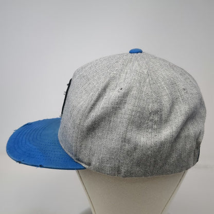 Element Snapback Hat Gray Blue One Size Graphic Wilderness Survival Mountain