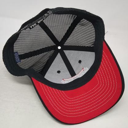 Tractor Supply Co Black Trucker Hat One Size 85th Anniversary Mesh Back Snapback