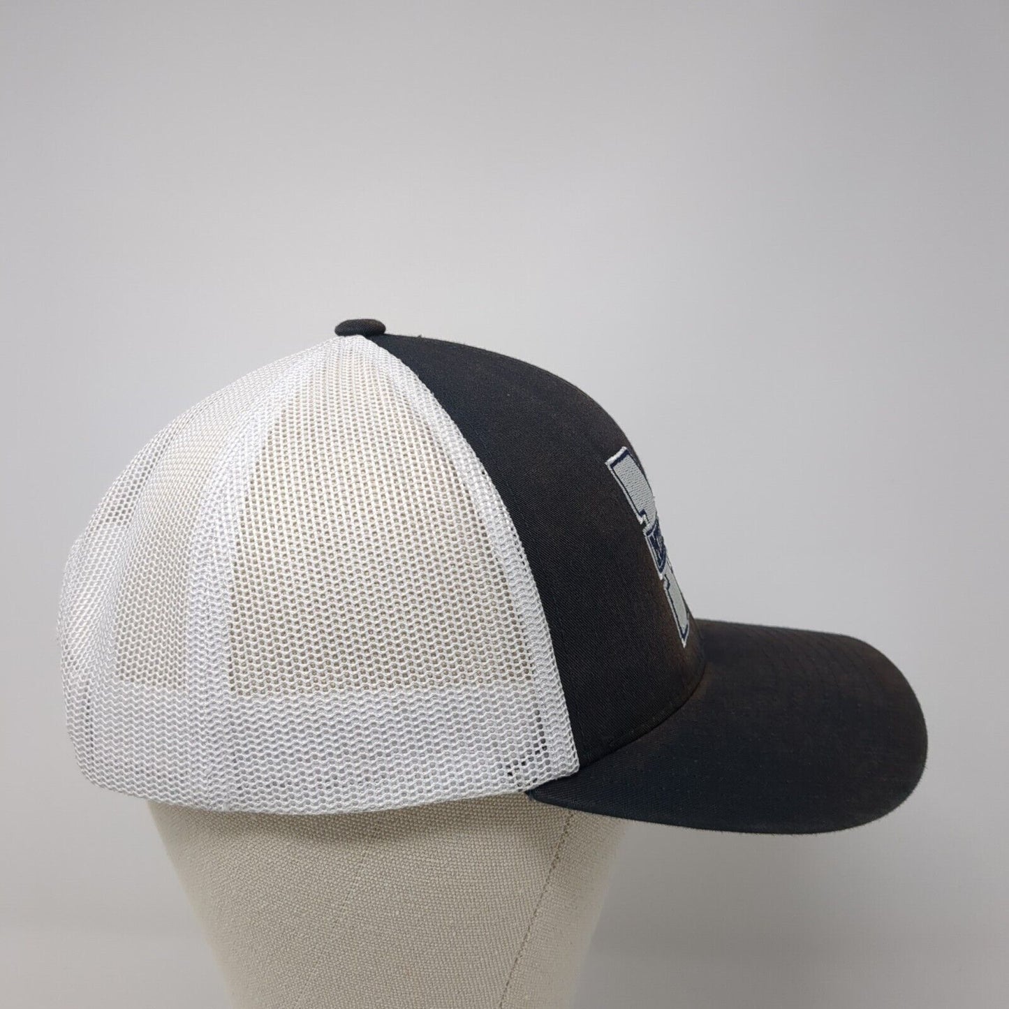 Middleton Snapback Trucker Hat Blue OS Adjustable Mesh Back Pacific Headwear