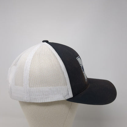 Middleton Snapback Trucker Hat Blue OS Adjustable Mesh Back Pacific Headwear