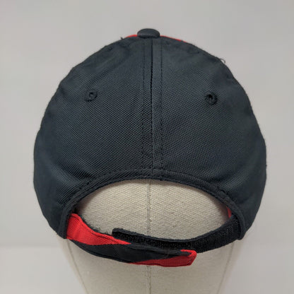 Sport-Tek Strapback Hat Black One Size Adjustable Embroidered Port Authority