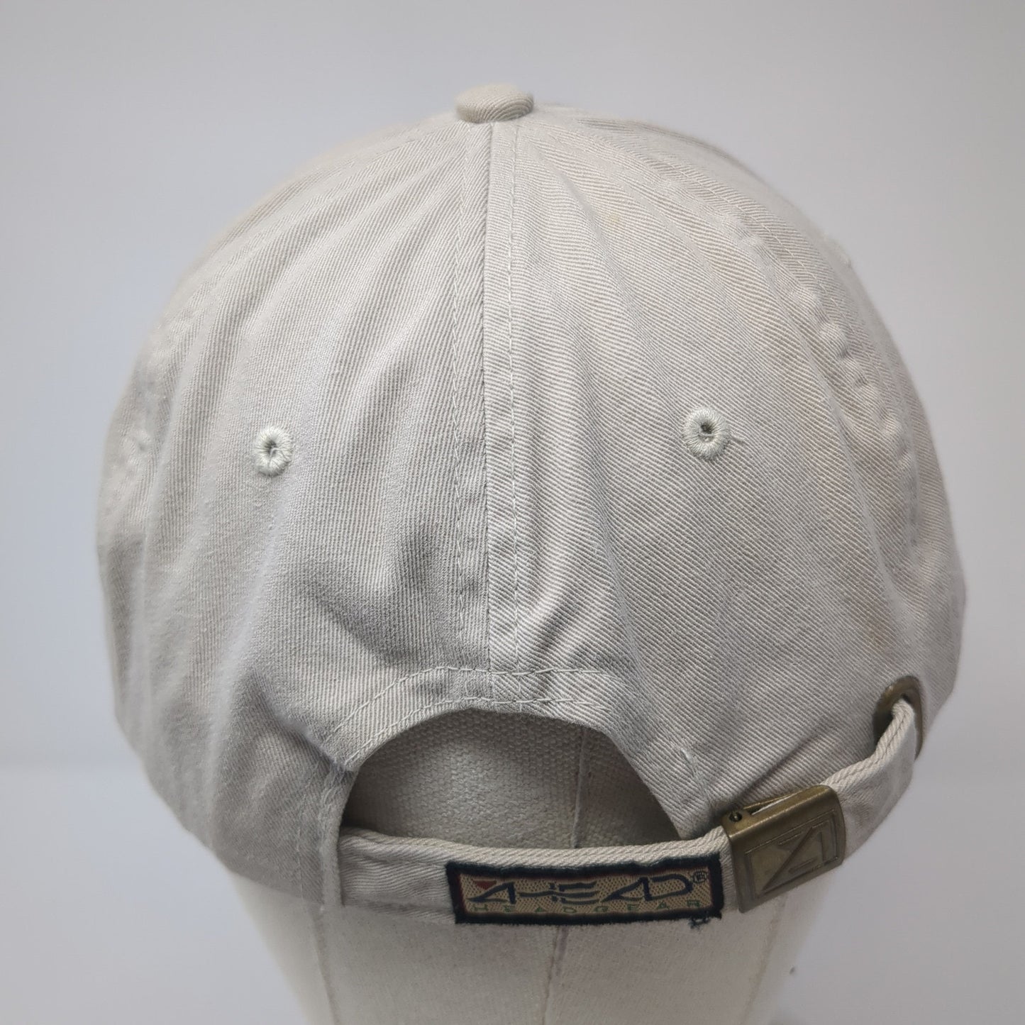 Puerto Rico Slideback Hat Beige One Size Adjustable Embroidered Ahead