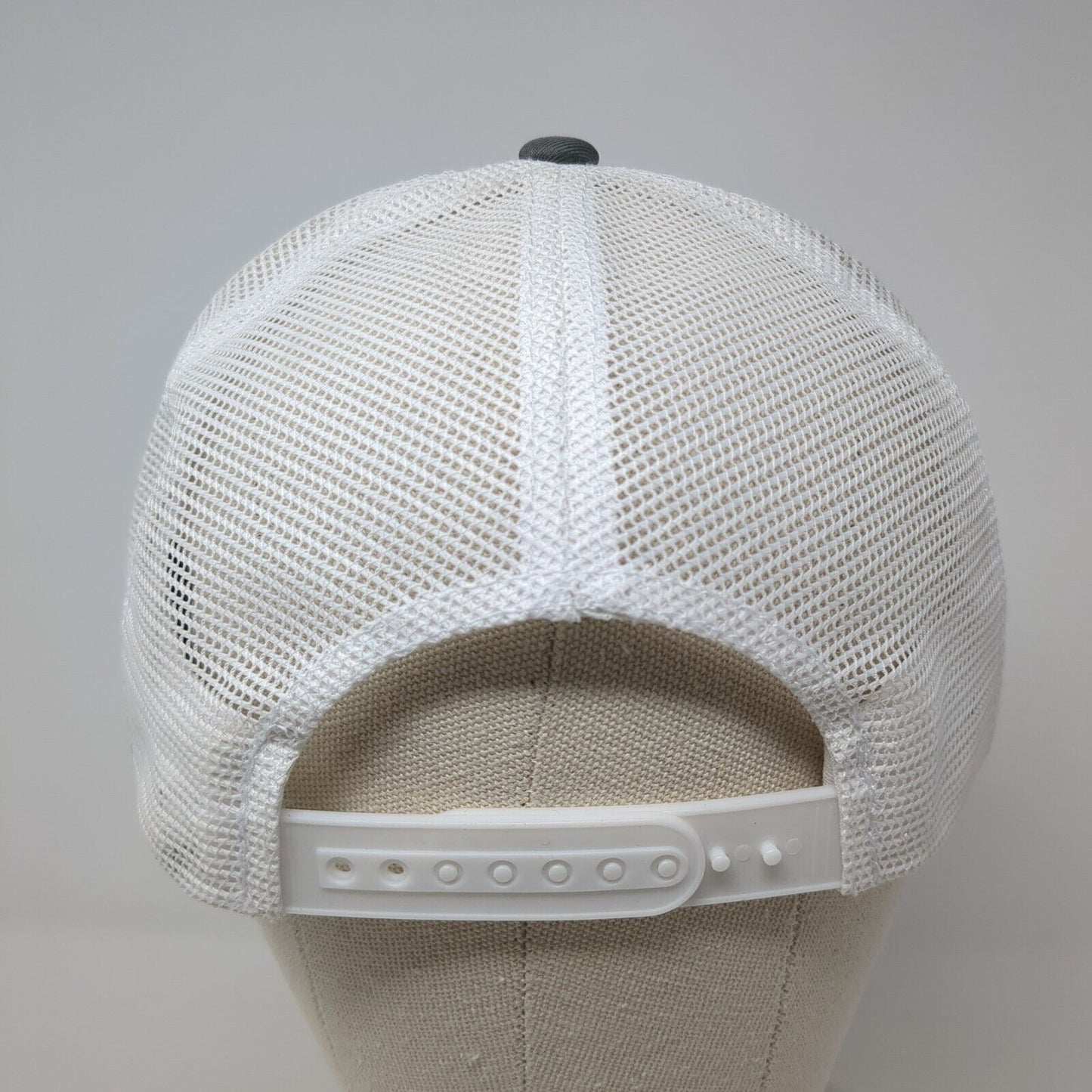 Little Pinkie's Baked Goods Coffee Trucker Hat Gray One Size Mesh Back