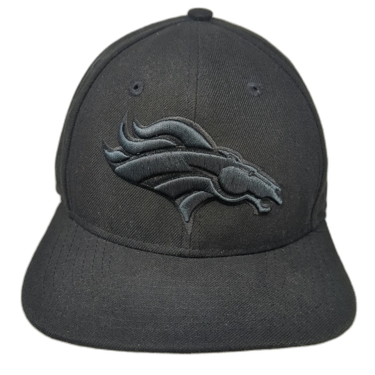 Denver Broncos NFL New Era Snapback Hat Black One Size 9FIFTY Logo Original Fit