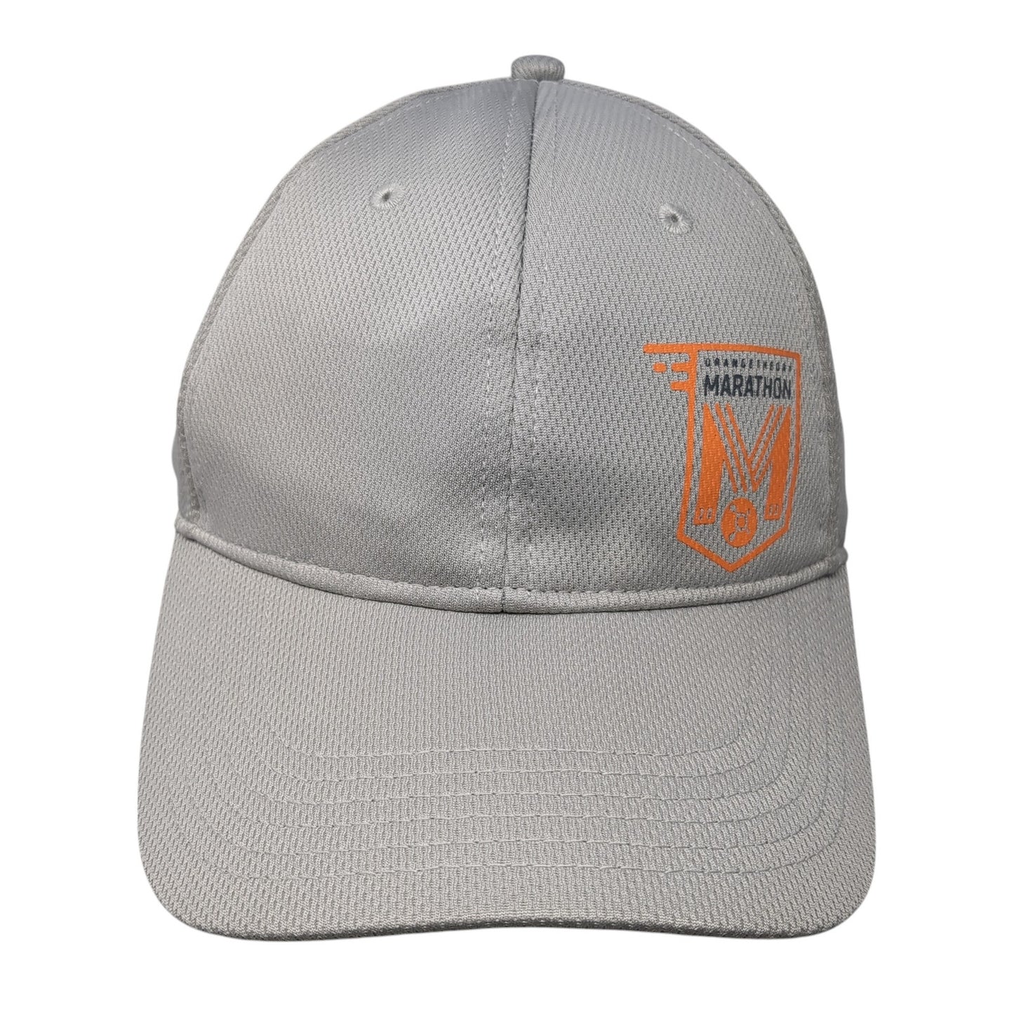 Orange The Dry Marathon Baseball Cap Gray One Size Adjustable Vented Holes