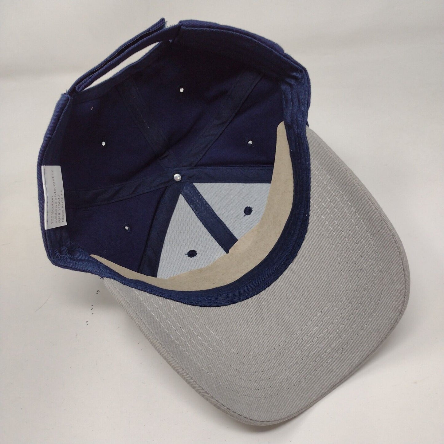 Husqvarna Strapback Hat Multi One Size Embroidered Colorblock 6 Panel
