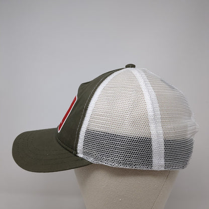 Loon Outdoors Snapback Trucker Hat Brown One Size Adjustable Mesh Back