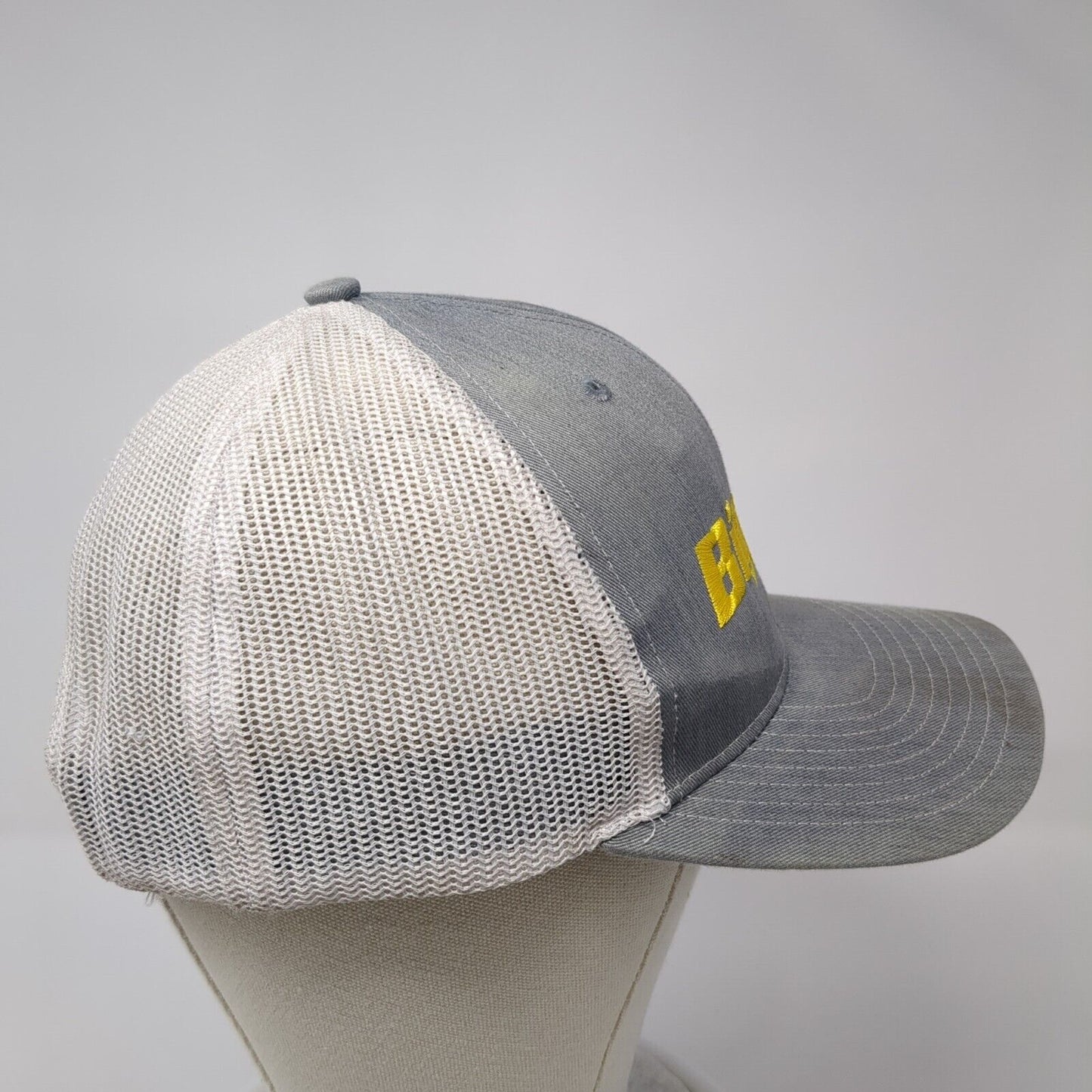 Big Tex Trailers Snapback Trucker Hat Gray One Size Mesh Back Richardson
