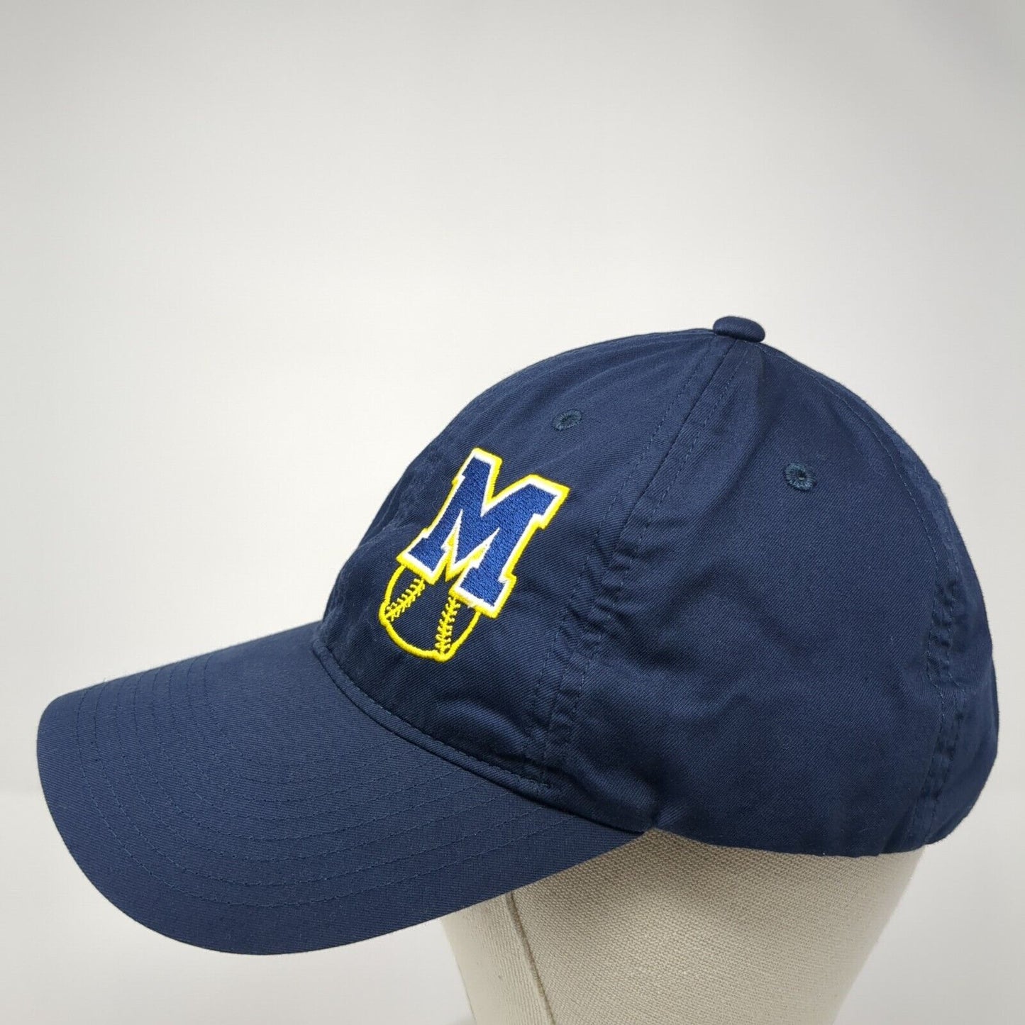 Michigan Wolverines Slideback Hat Blue One Size Embroidered Nike