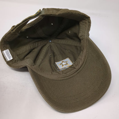 U.S. Army Baseball Cap Brown One Size Adjustable Strapback Star Logo Hat