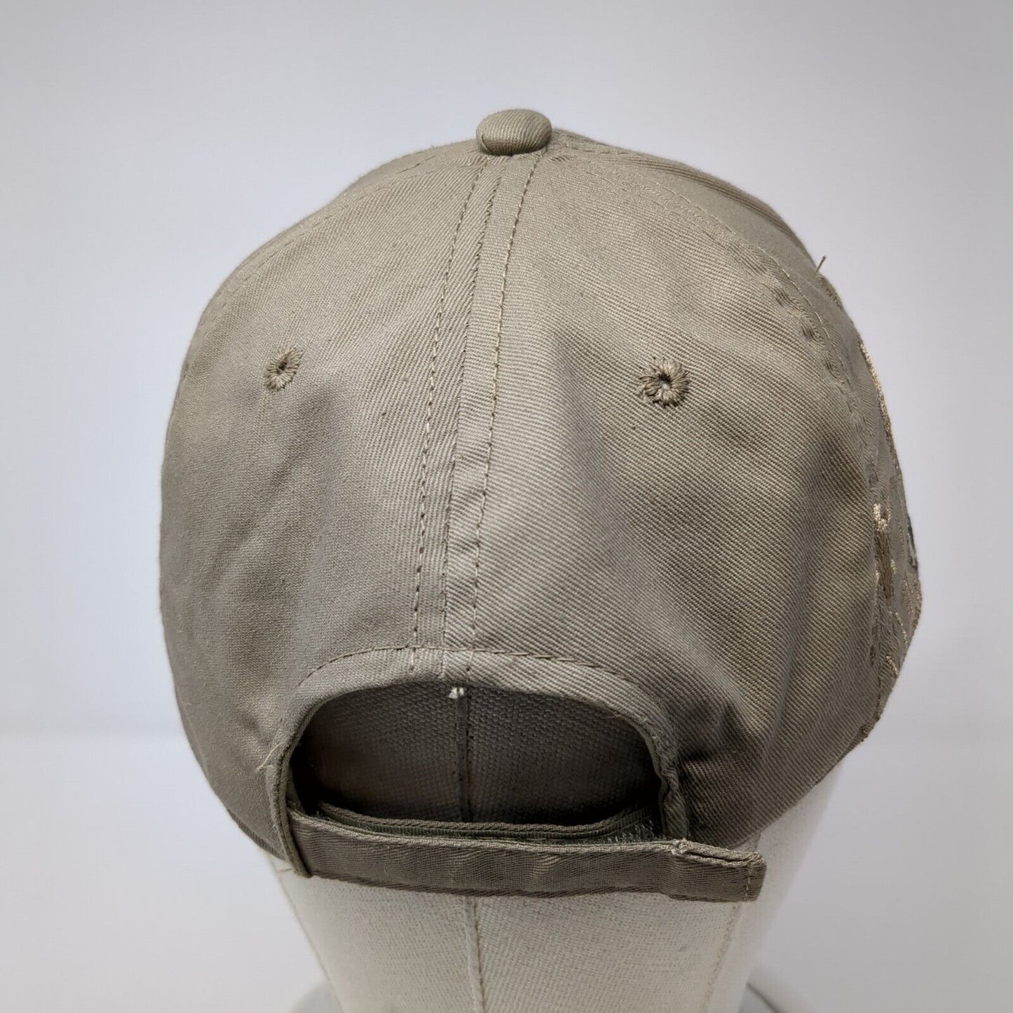 QEI Quality Electric Inc Strapback Hat Camouflage OS Adjustable Port Authority